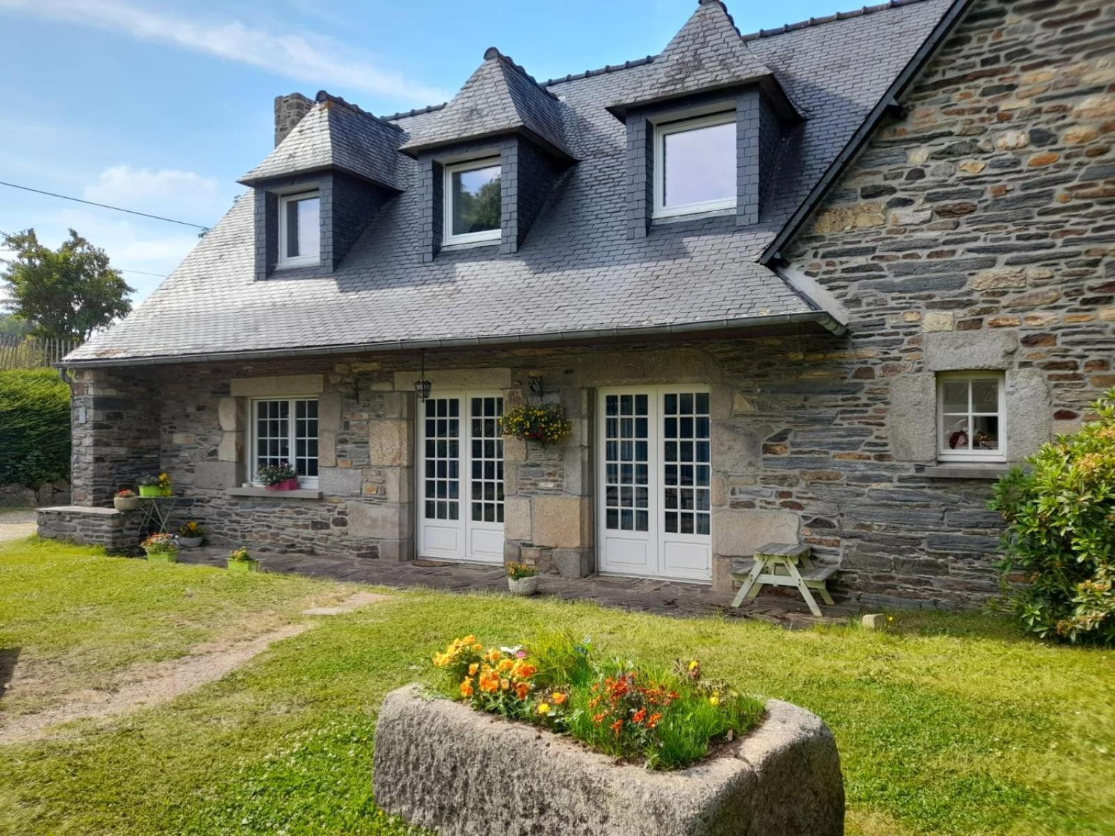 Gîte de charme 14 personnes labellisé Clévacances 3 étoiles Sainte-Seve Esterno foto